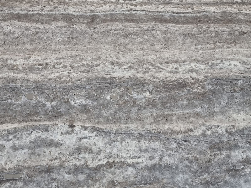 Silver Titanium Travertine